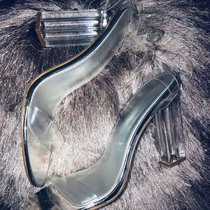 Glass Slipper Heels
